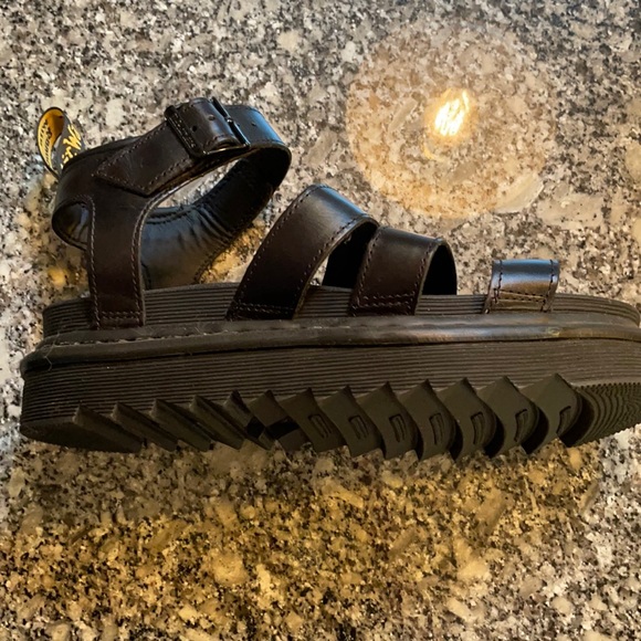 Dr. Martens Shoes - Dr. Martens-Blaire gladiator sandal; black leather